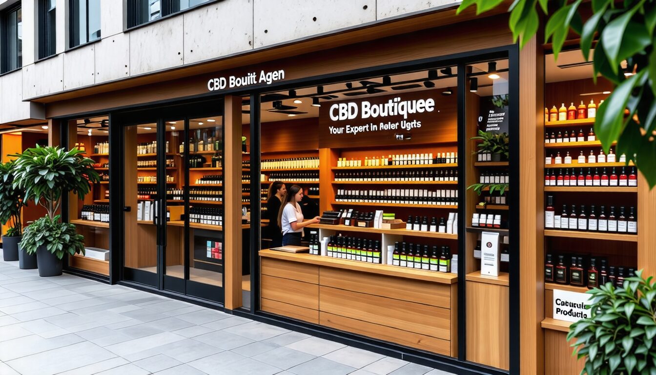 explorez la boutique cbd d'agen, votre référence en produits à base de cbd. découvrez une large gamme d'articles de qualité, conseillés par des experts passionnés pour améliorer votre bien-être au quotidien.