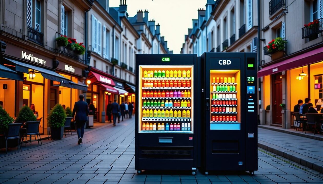 découvrez notre distributeur automatique de cbd à chartres, accessible 24h/24 et 7j/7. profitez d'une sélection de produits de qualité pour vous accompagner à tout moment, avec la commodité d'un service sans interruption.